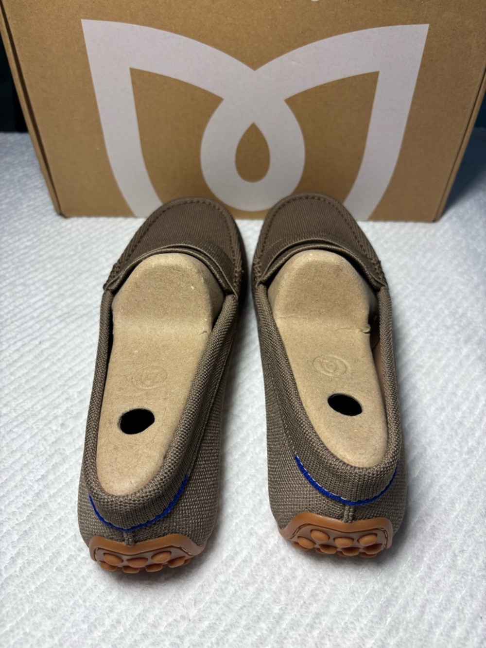 Rothy's Driver Loafers Portobello (taupe) - Picture 3 of 6